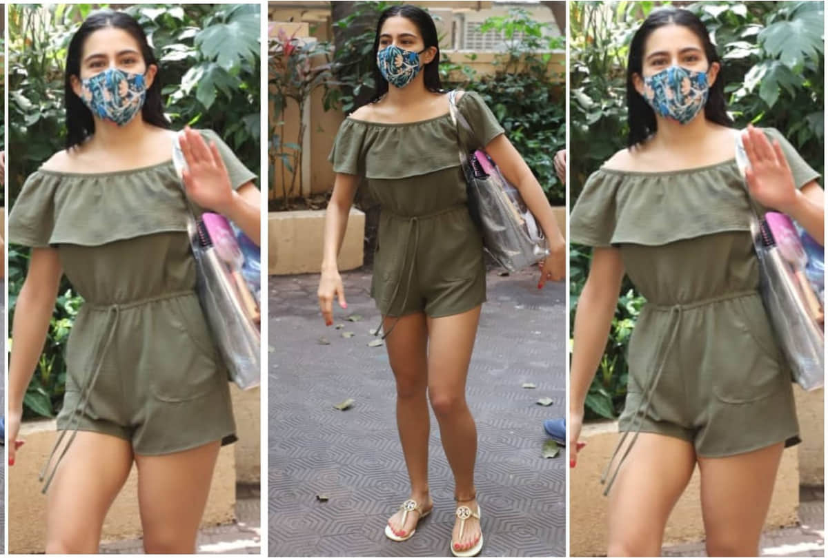 janhvi kapoor pink pant to sara ali khan green romper bollywood actress stylish attractive look