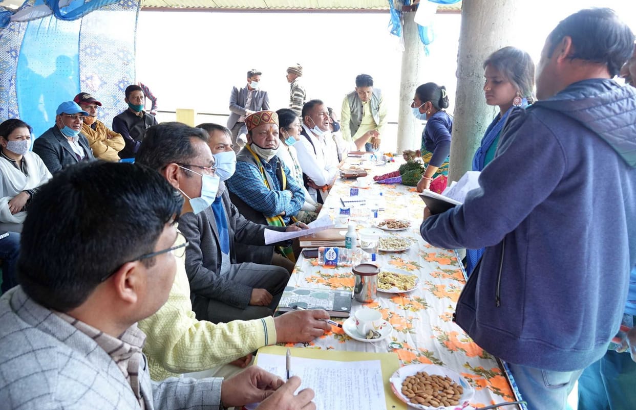 Multipurpose camp is the medium to realize the intention of the government: Bhoryal
