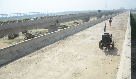 Traffic on the old Ramganga bridge will begin in March