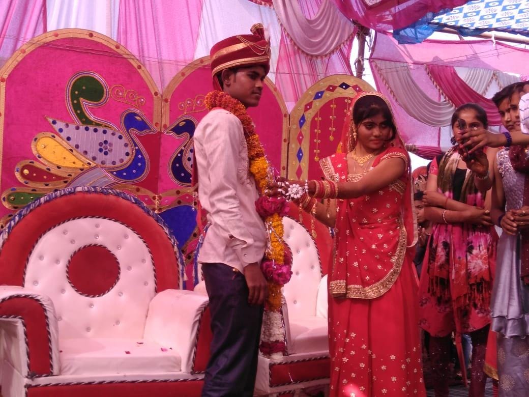 Marriage of two daughters in Mahayagya