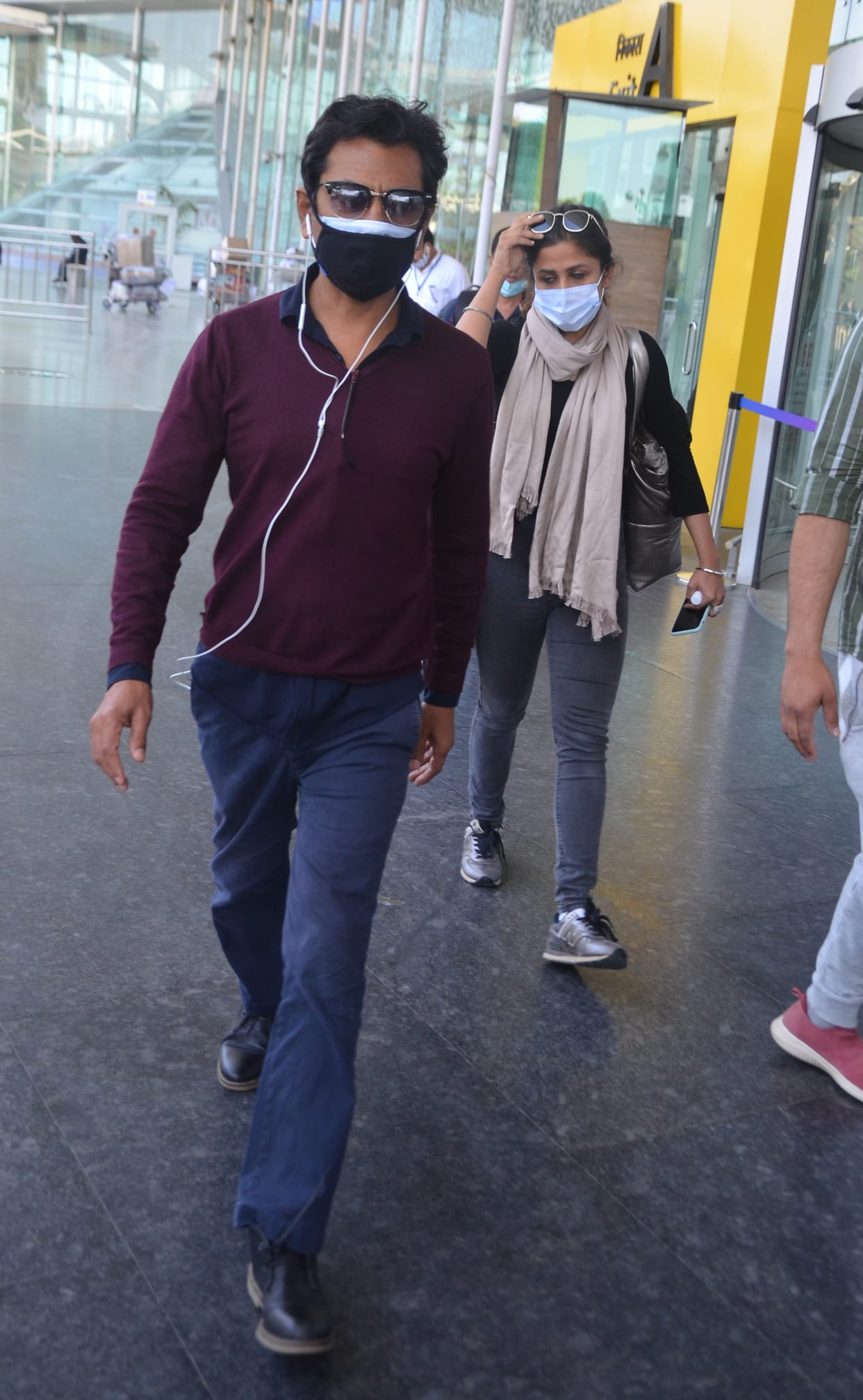 Nawazuddin reached lucknow in connection with shooting