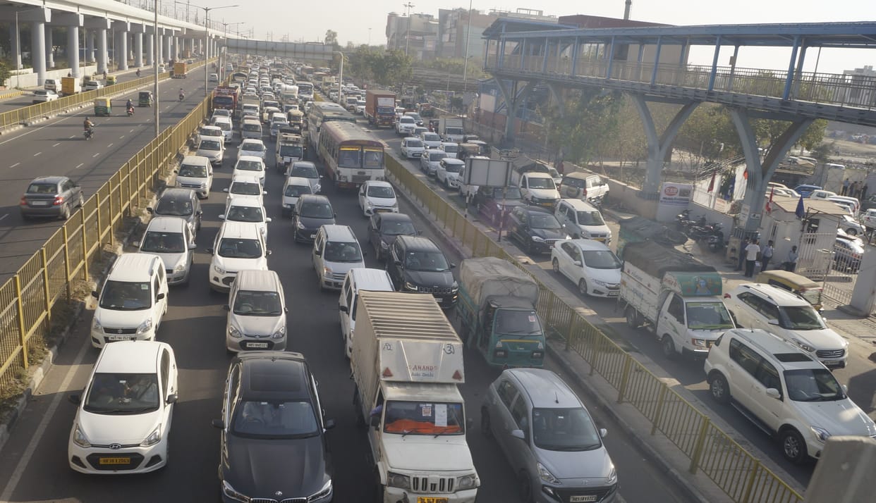 route divert for five day in faridabad