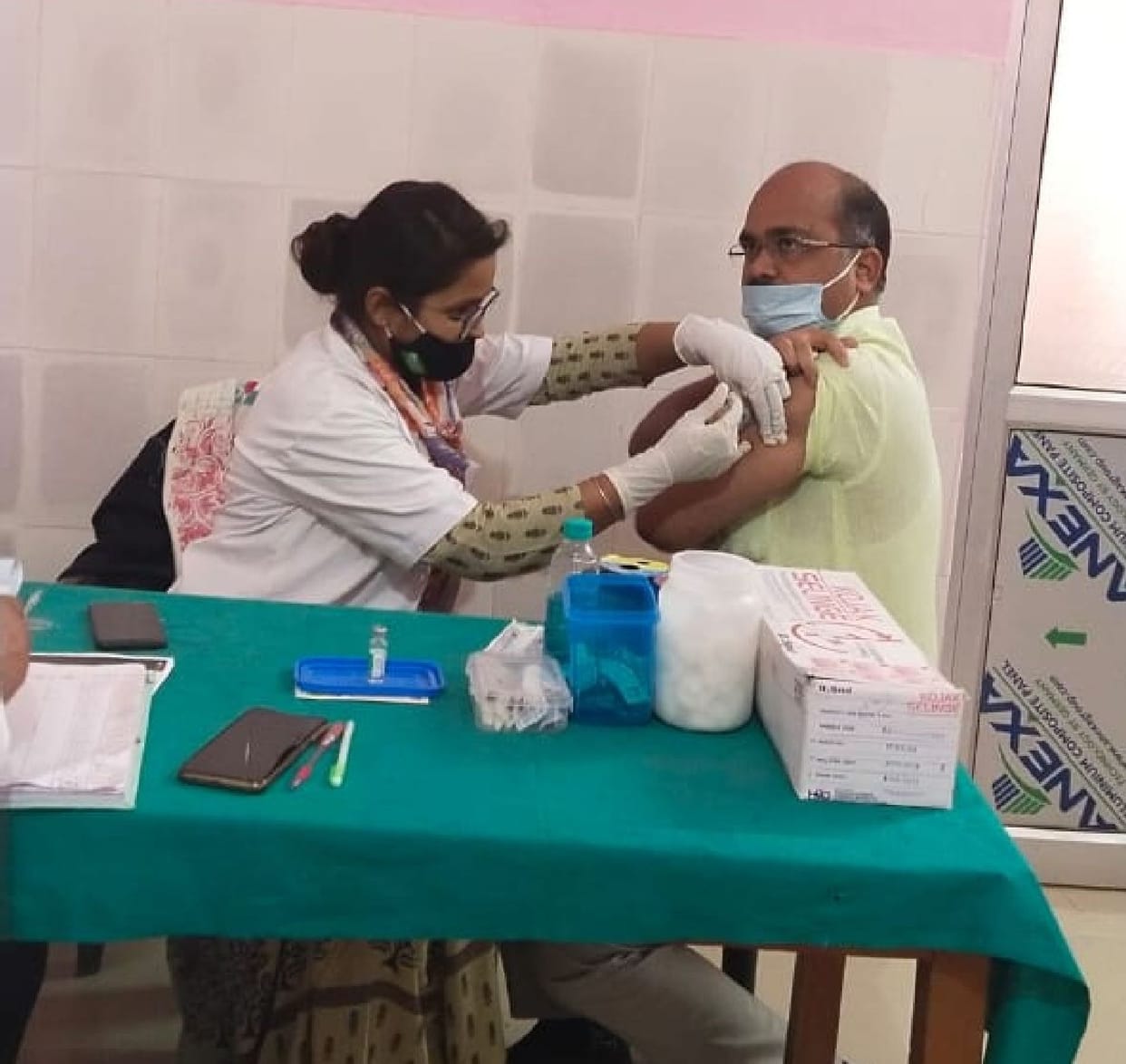 Enthusiasm to take the second dose of vaccine