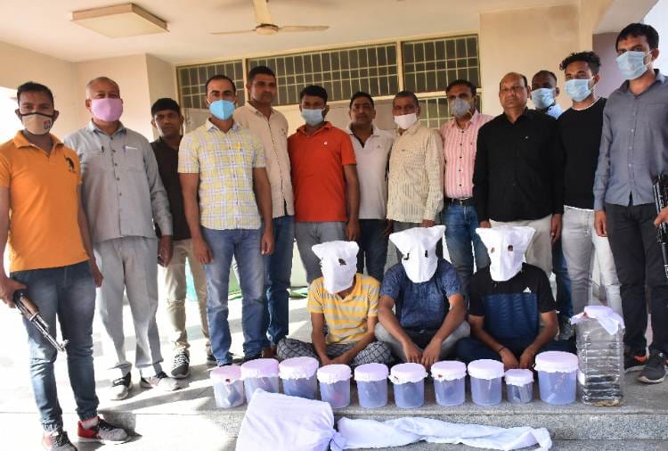 Three Badmash arrested By CIA in Bhiwani Of Haryana