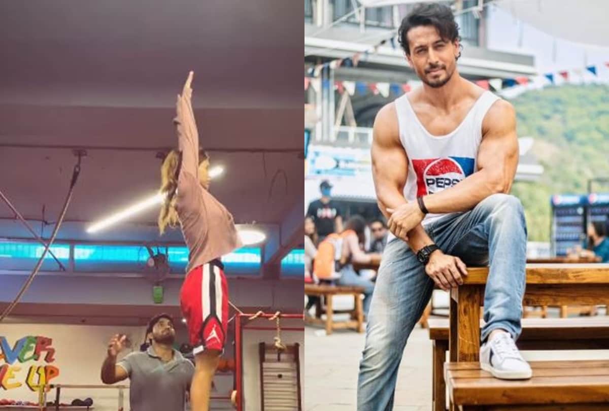 Disha Patani shares a mindblowing stunt video, this is how Tiger shroff reacted