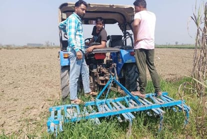 Two Farmers of Jind Destroyed Their Wheat Crop