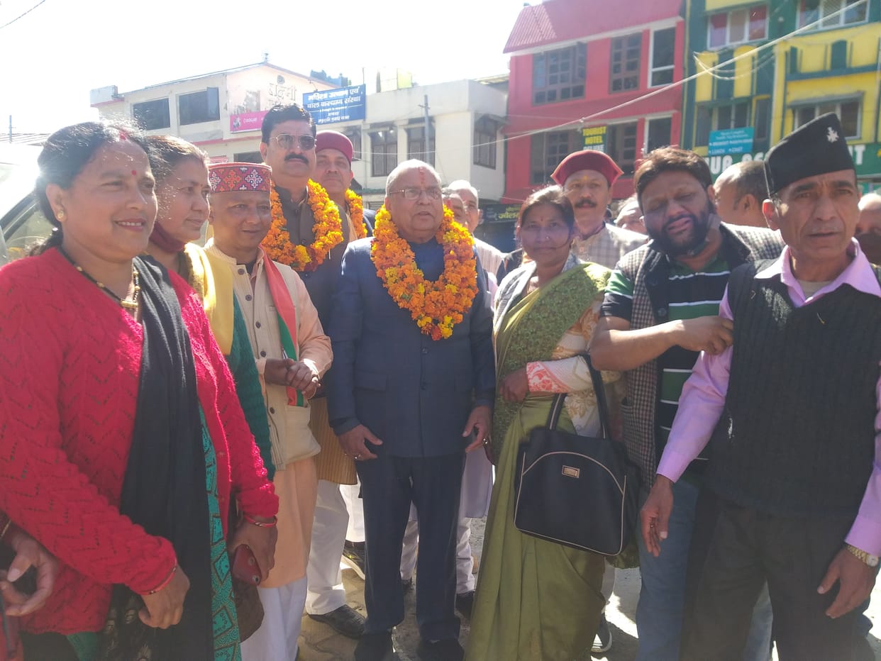 Welcome to BJP State President Bansidhar Bhagat