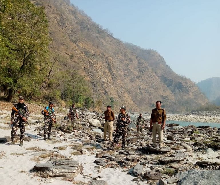 SSB and police launched combing campaign in frontier area