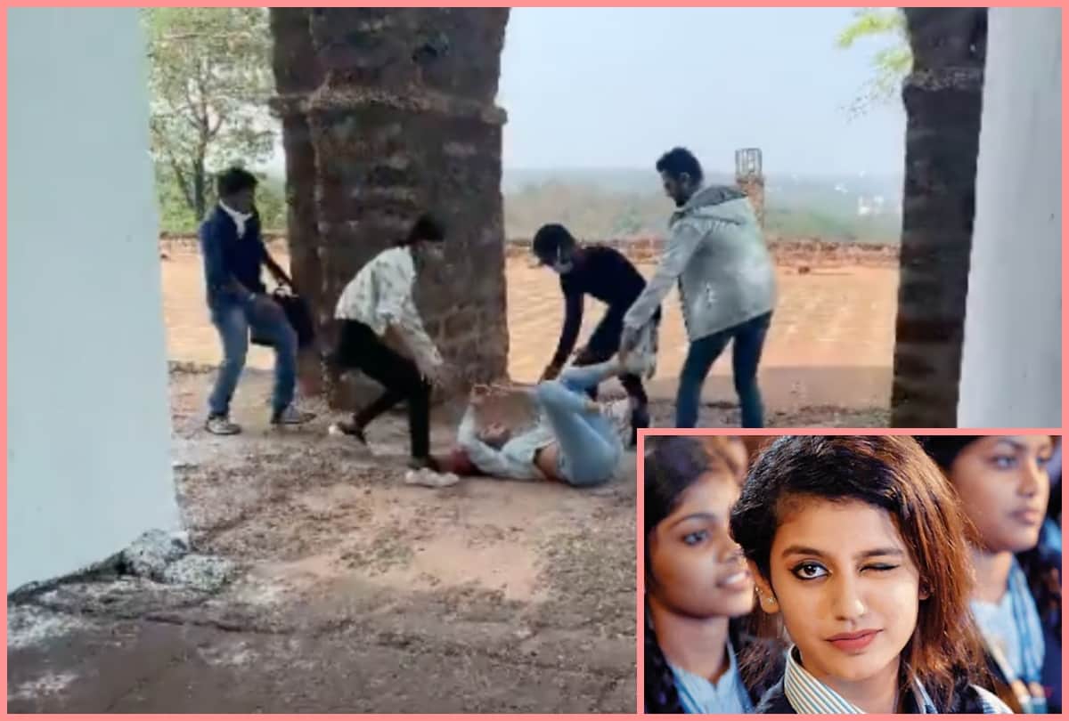 Priya Prakash Varrier slipped and fell down during crack film shooting with nithin