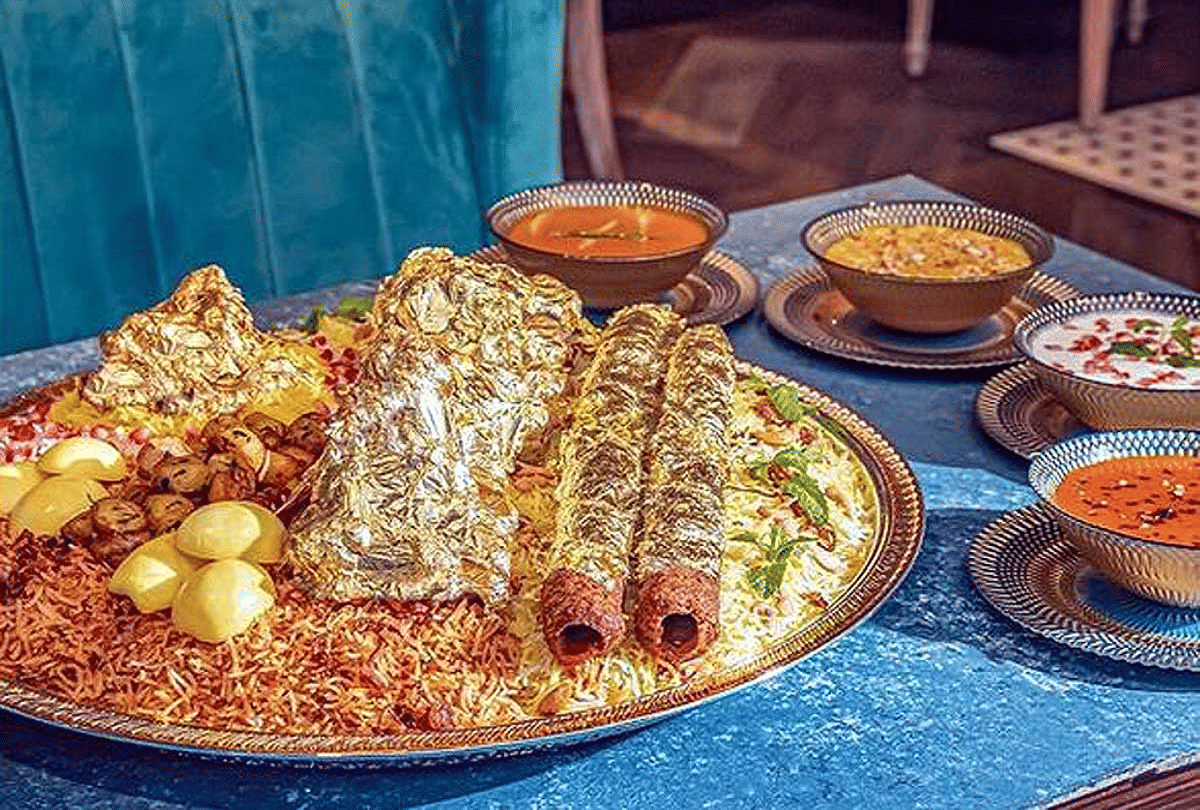 most costliest biryani in the world royal gold biryani made with 23 carat gold