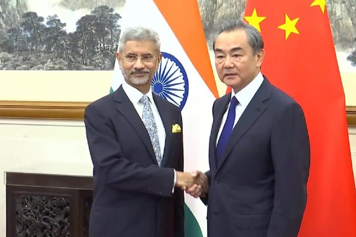 jaishankar wang yi had telephonic talk india reiterated improvement in bilateral ties lies through peace tranquillity at border