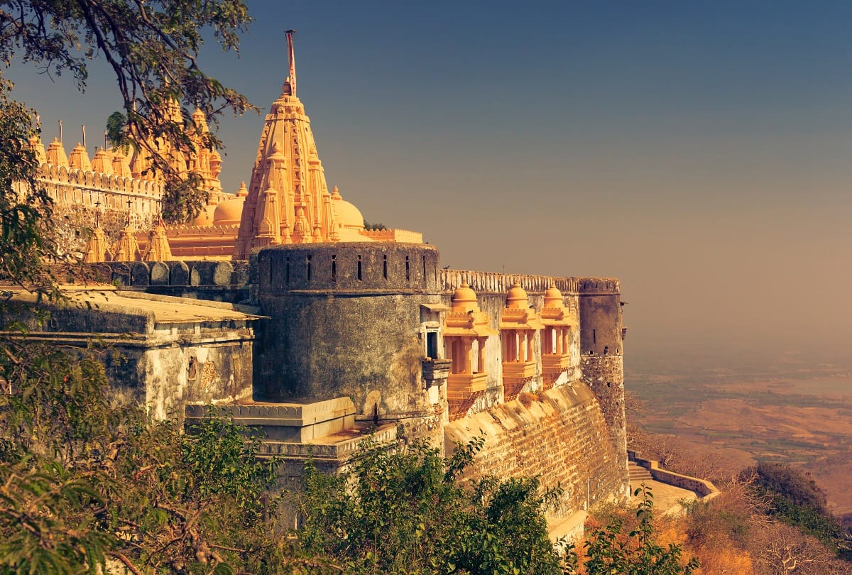 You can go to Shatrunjaya hill your stress can be away
