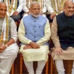 नरेंद्र मोदी-अमित शाह-राजनाथ सिंह (फाइल फोटो)