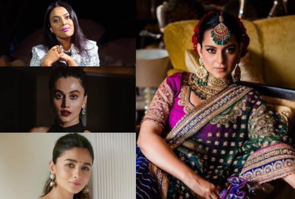 Kangana ranaut again slams swara bhaskar taapsee pannu and alia bhatt here know details