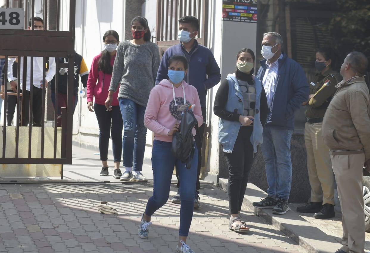 Math questions confounded students on the third day of JEE Main