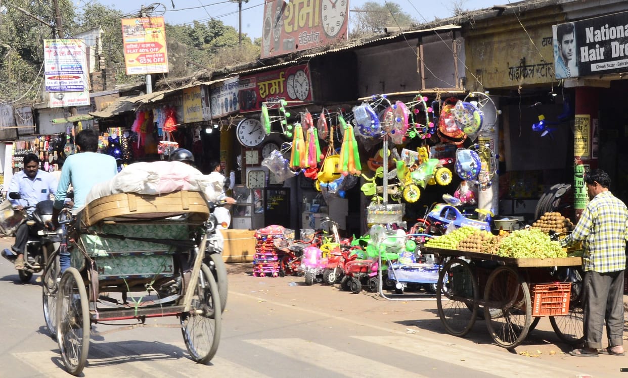 India bandh did not show any effect, shops remained open