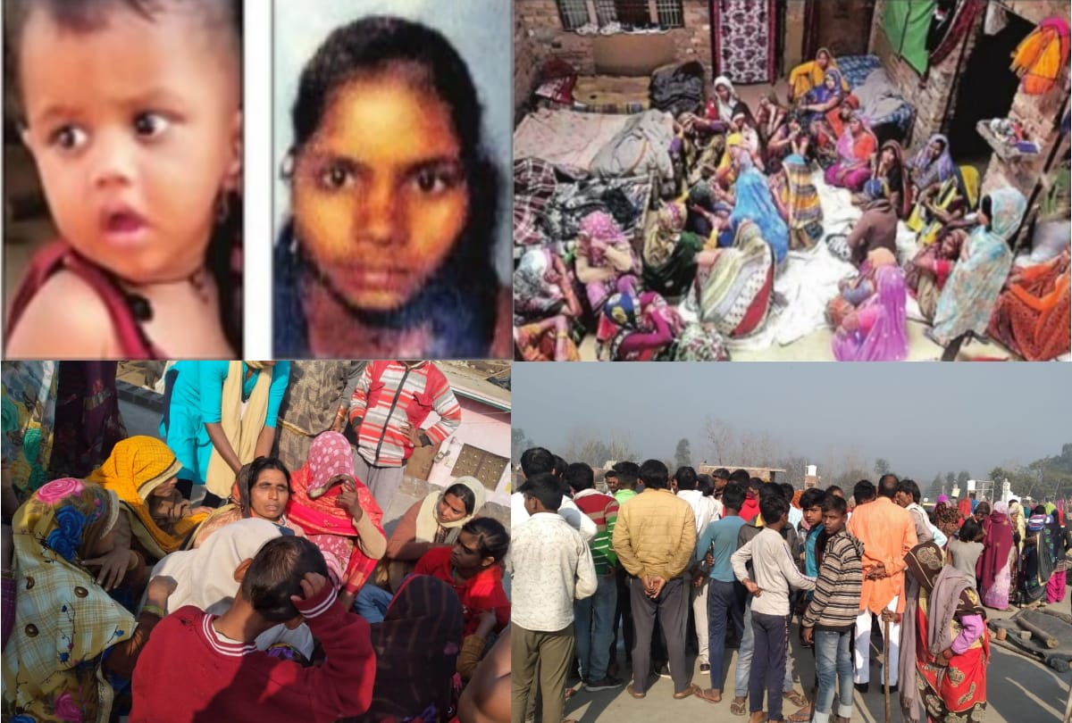 Mother commits suicide after killed innocent son in bulandshahr see photos