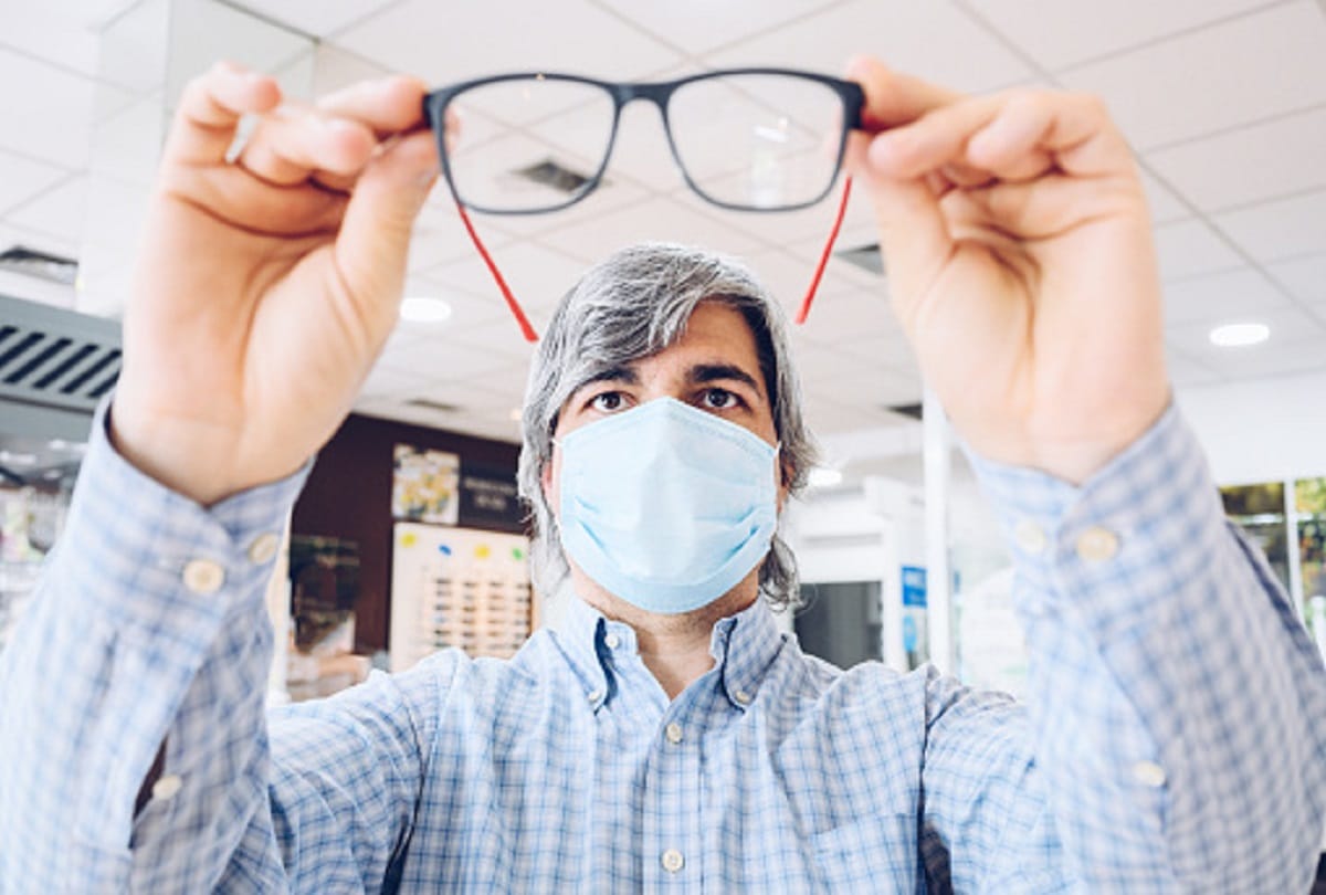 Coronavirus new Study finds wearing glasses protects against covid 19
