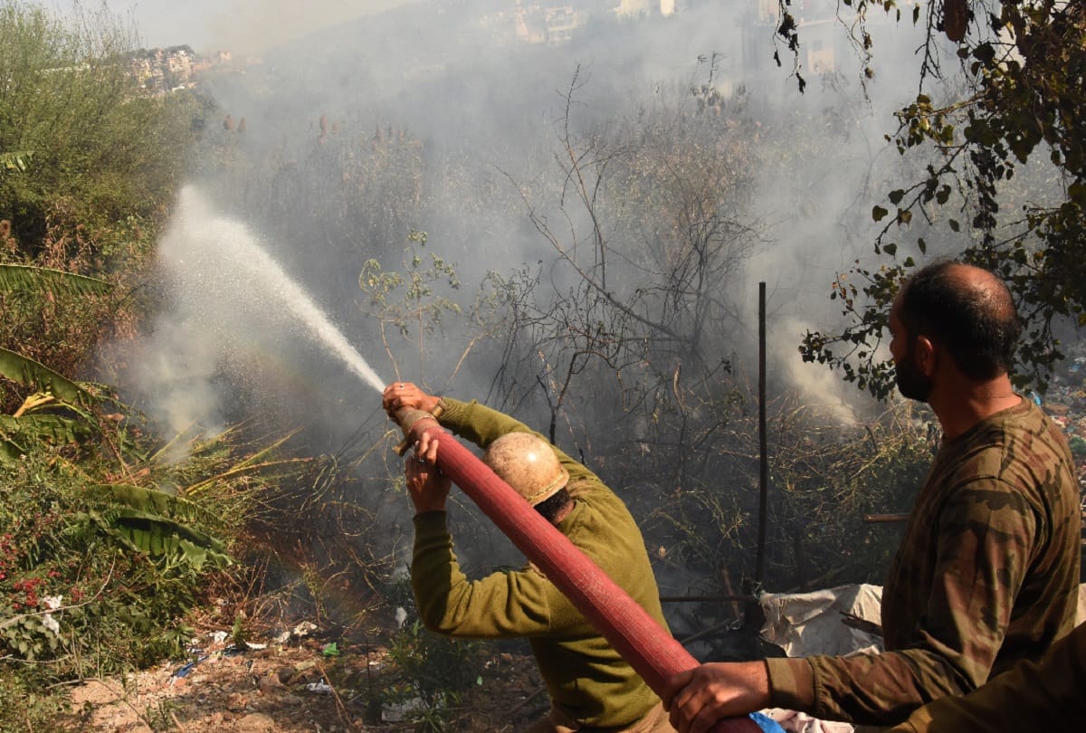 fire broke out in 4 places of jammu city, loss of thousands of rupees
