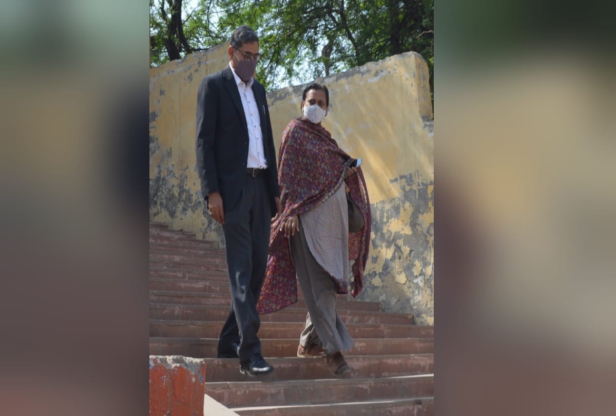 hathras gang rape case Charges set against all four accused victim brother and sister-in-law also reached court