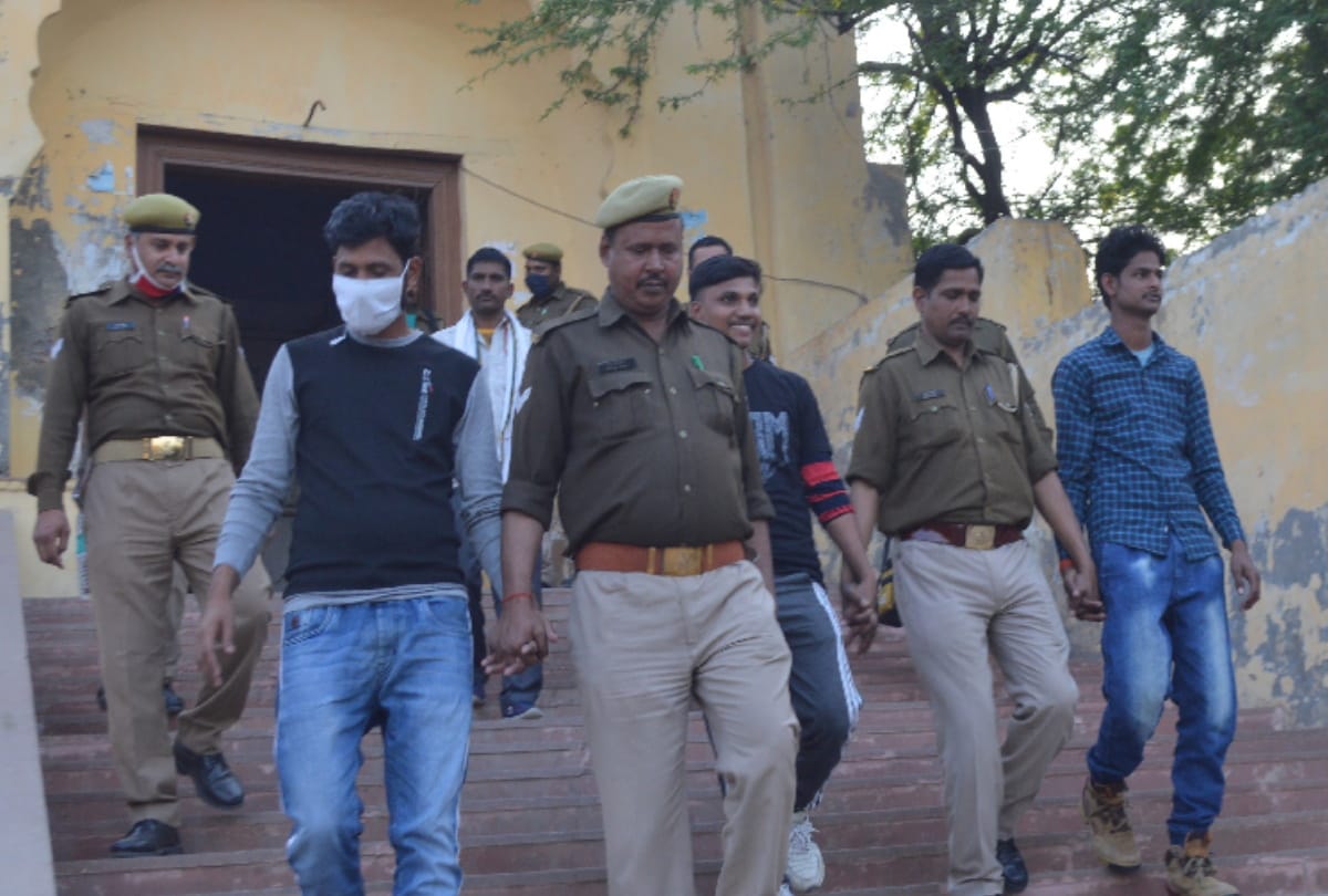 hathras gang rape case Charges set against all four accused victim brother and sister-in-law also reached court