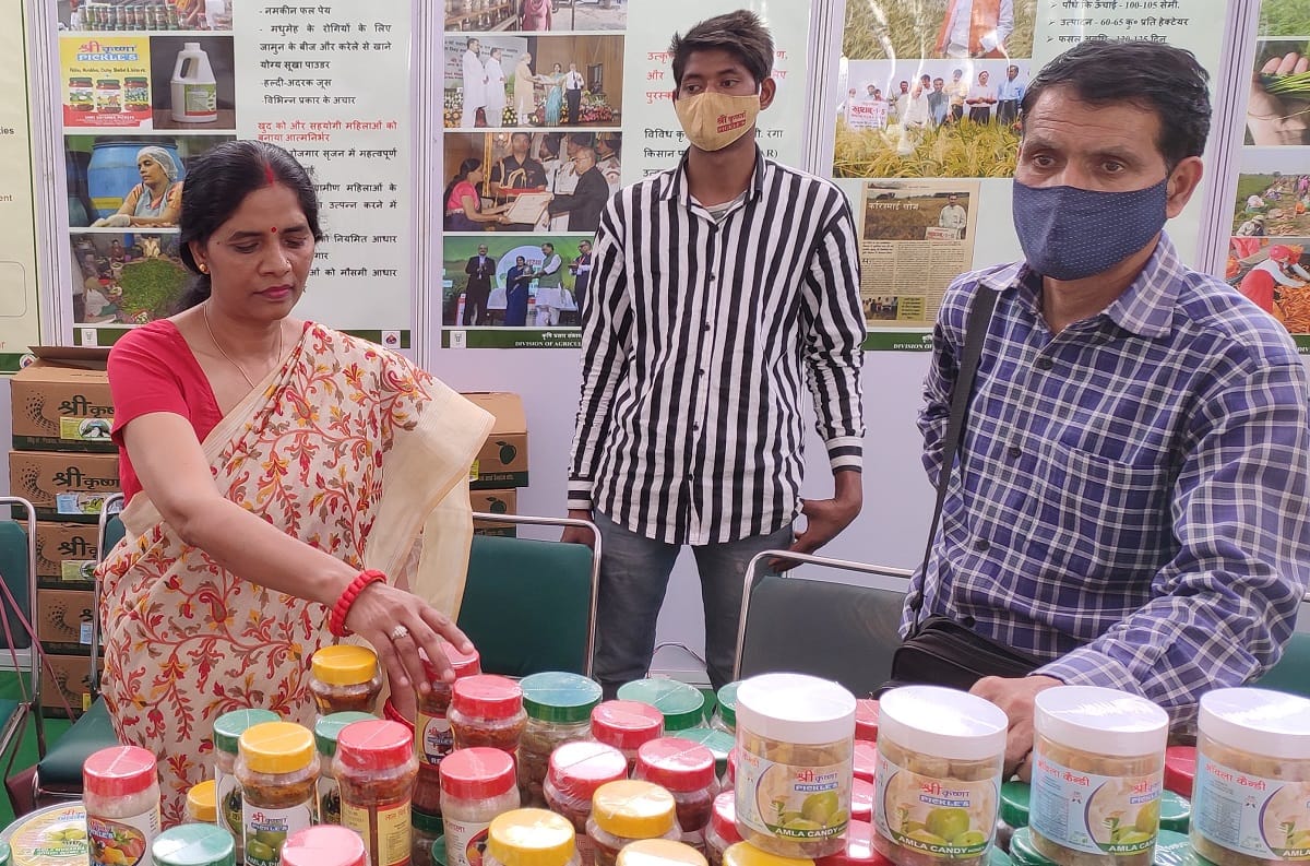Pusa Kisan mela: shree krishna pickles private limited owner krishna yadav support Farm bills