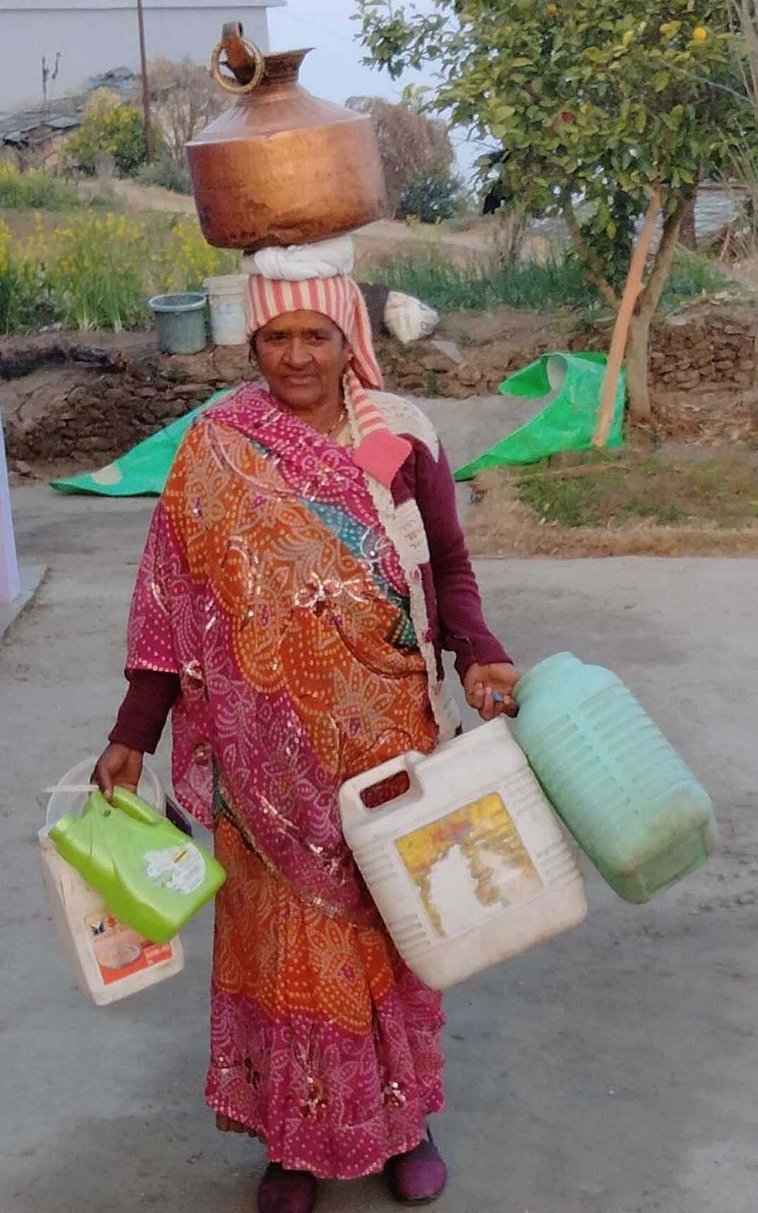 Here too people are not getting water everyday
