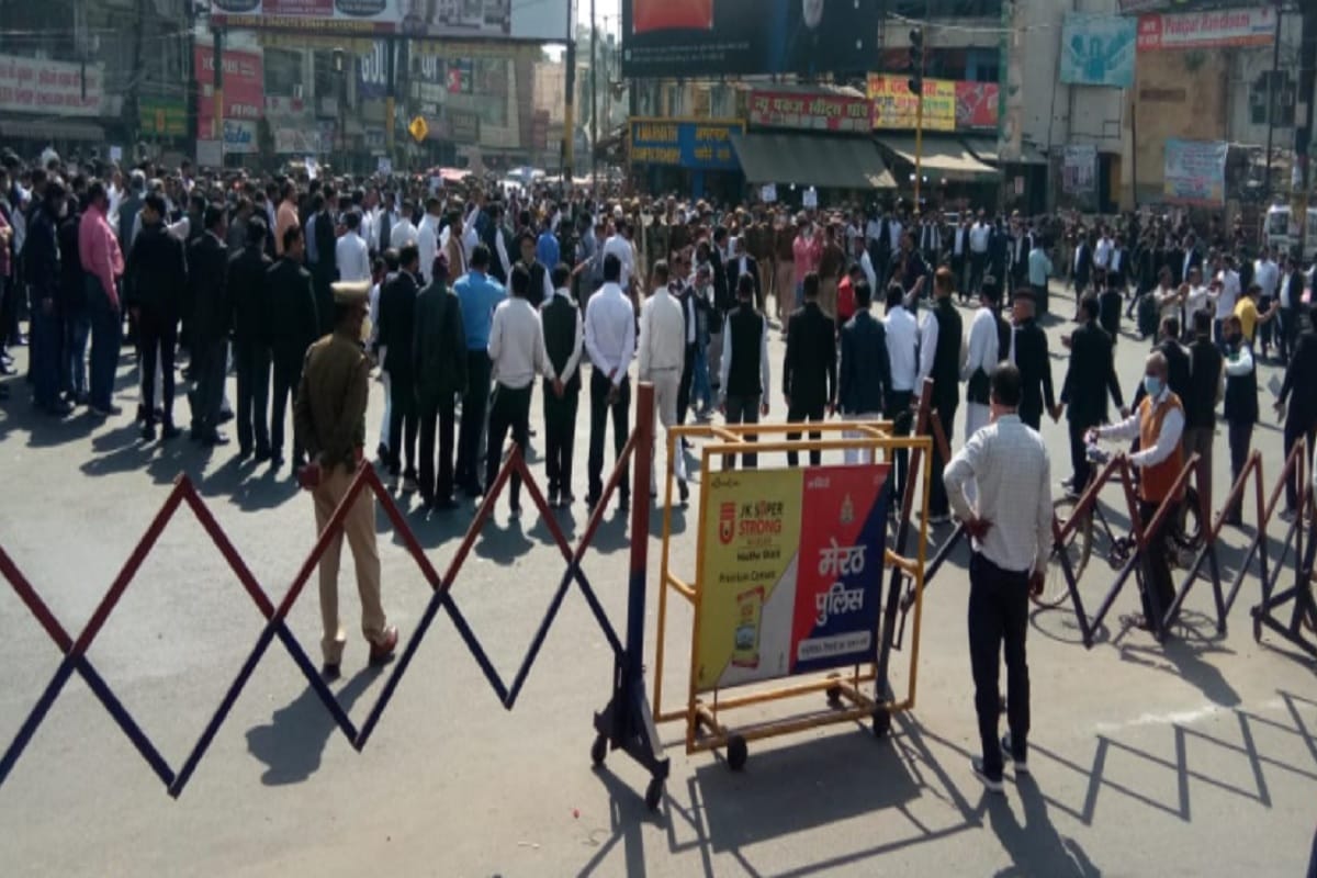 Advocate suicide case:  Now the lawyers of the entire West UP will go on strike