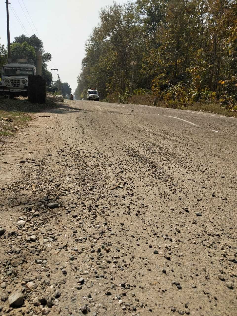 Overloading mining hit Purnagiri route