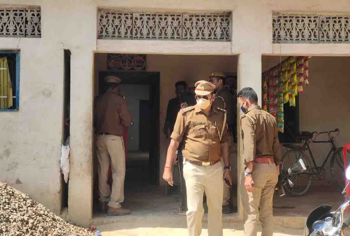 Unnao case: Police and SWAT team reached the scene of the incident taking the killers of aunt and sister on custodial remand