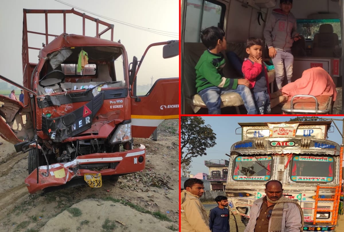 many people injured during road accident in siddharth nagar