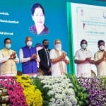 तमिलनाडु में कार्यक्रम के दौरान पीएम मोदी