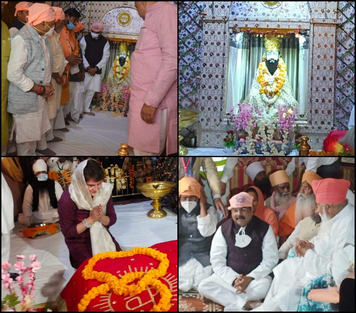 Sant ravidas jayanti: celebration Shir Goverdhanpur raidas in varanasi