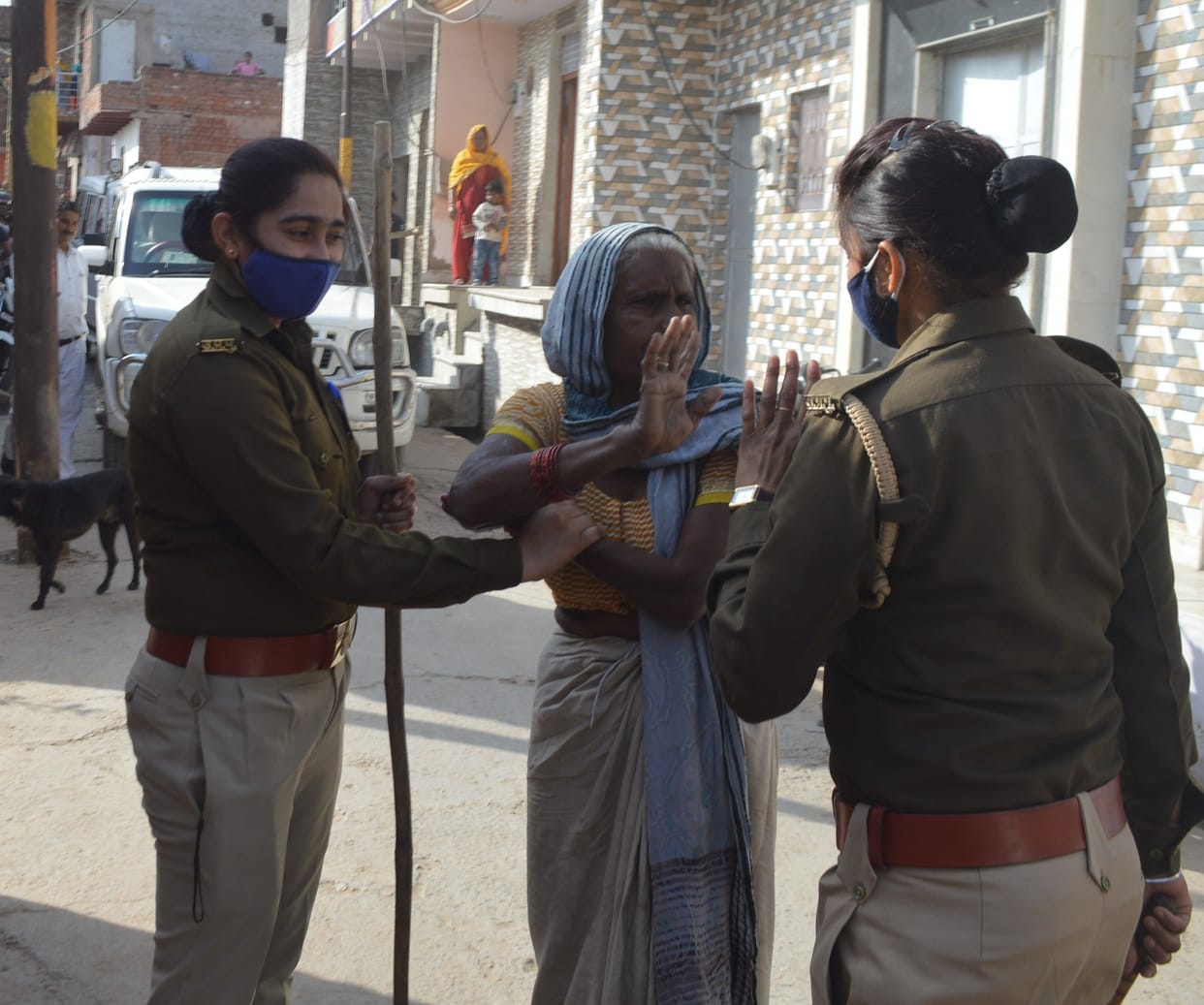 jcb demolished enchrochment from kila khai and nagla belanshah