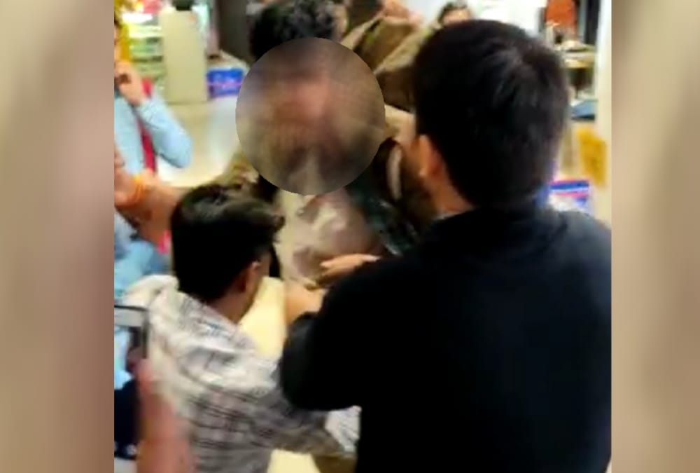 Case filed for beating a police man for shirt theft.