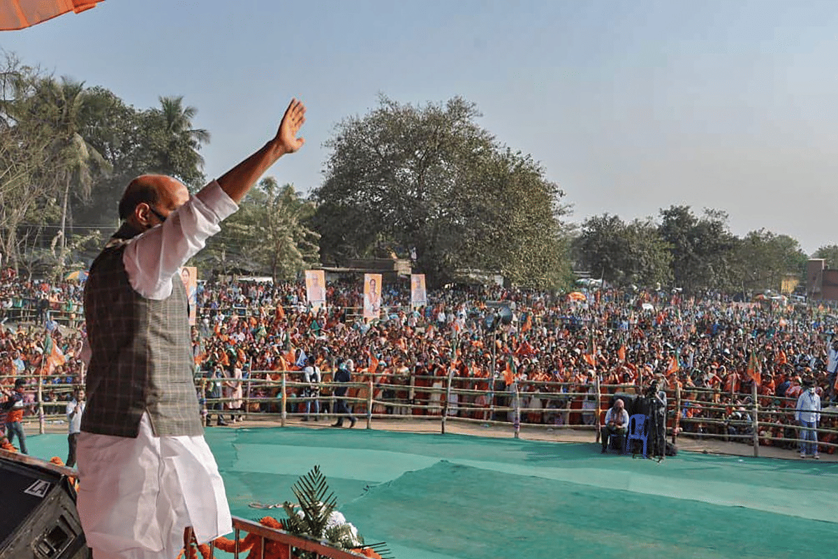 West Bengal Assembly Election 2021 Rajnath Singh said Mamta Banerjee know that TMC is losing the election