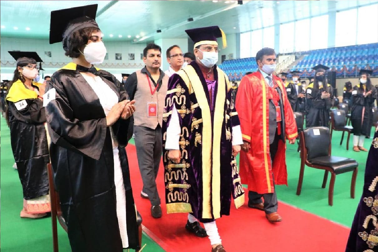 97th annual convocation Delhi University Digital Degrees online mode 178719 degrees awarded online