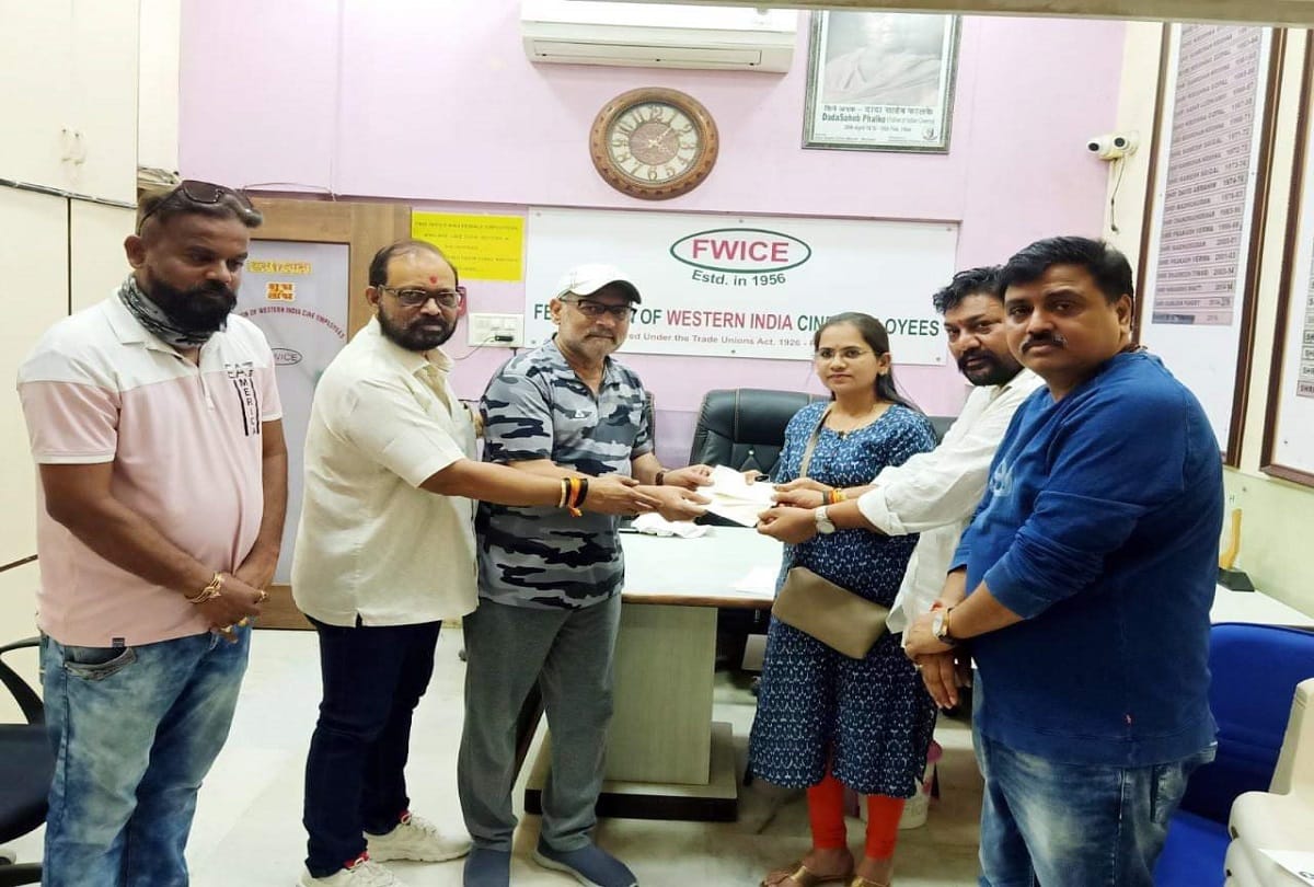 FWICE gave 20 lakh to Savdhan India late employee family Federation helped by taking the initiative
