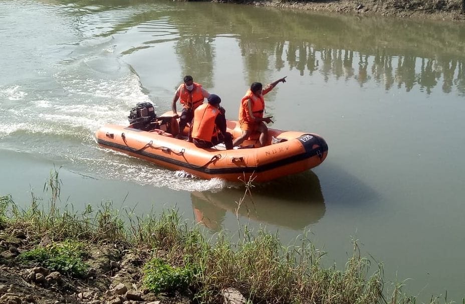 NDRF team engaged to find student in third day, not found in canal