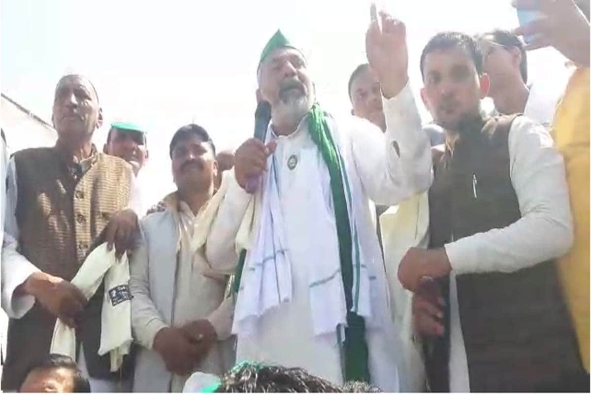 Deshkhap and Ralod put the power in Kisan Mahapanchayat in Bamnauli of Baghpat, tigt security arrangements