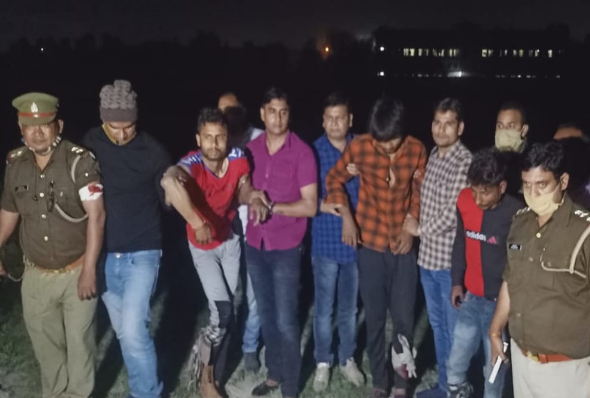 UP hapur three accused who sexually assaulted a woman in auto rikshaw arrested in encounter