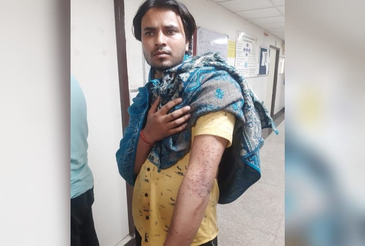 Firing on a youth at Panipat of Haryana