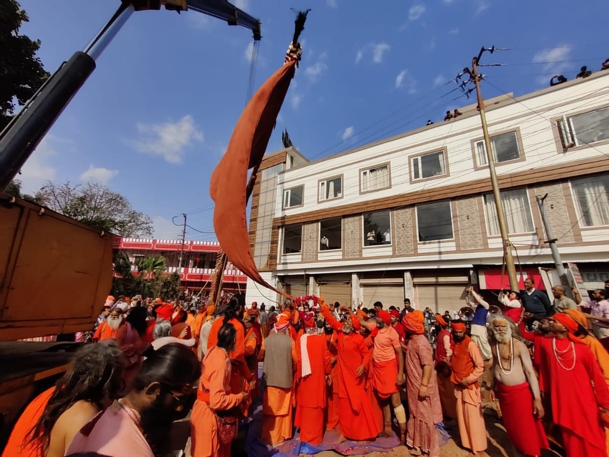 Maha kumbh 2021: Religion flags are pride of akhadas