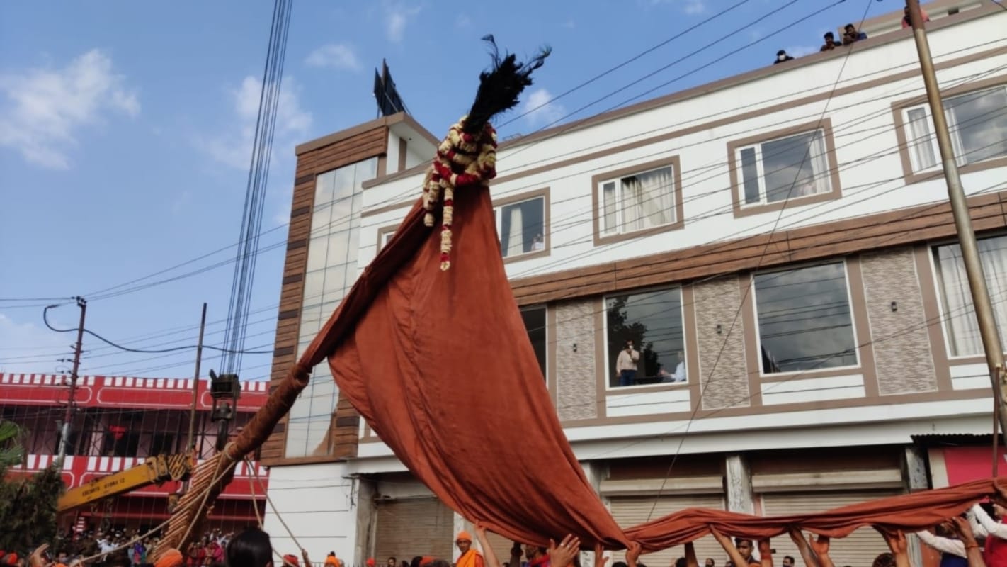 Maha kumbh 2021: Religion flags are pride of akhadas