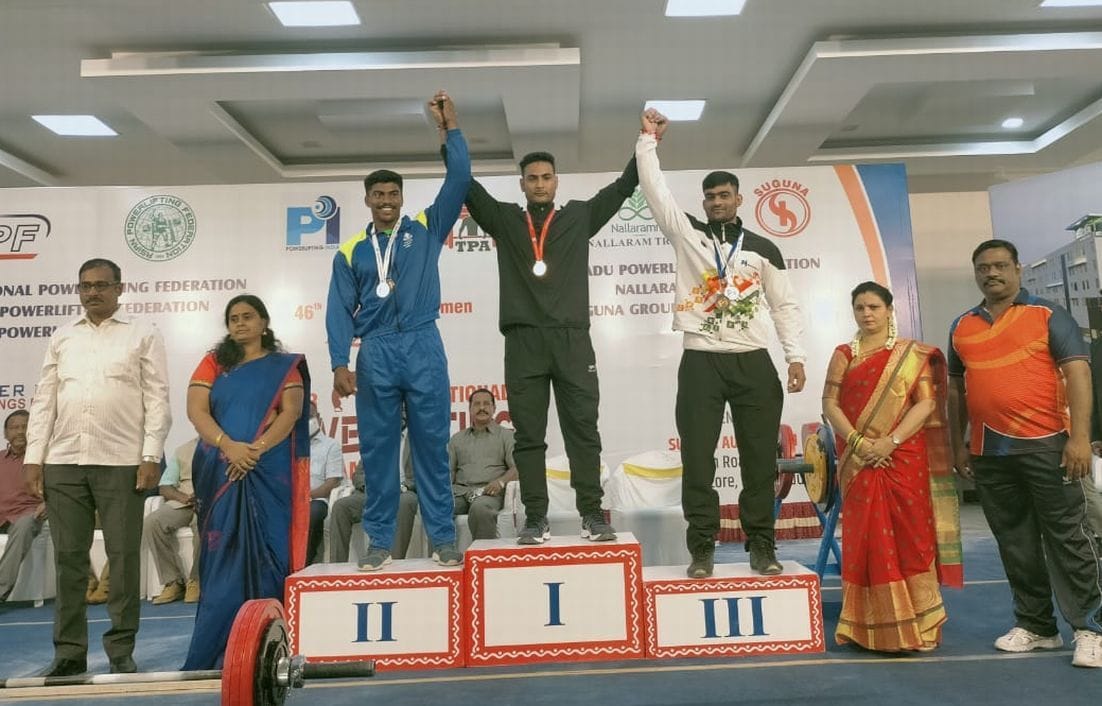 Dilshad wins gold in Tamilnadu
