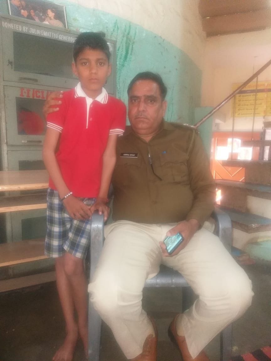 Child found missing from old inn found in Jaipur
