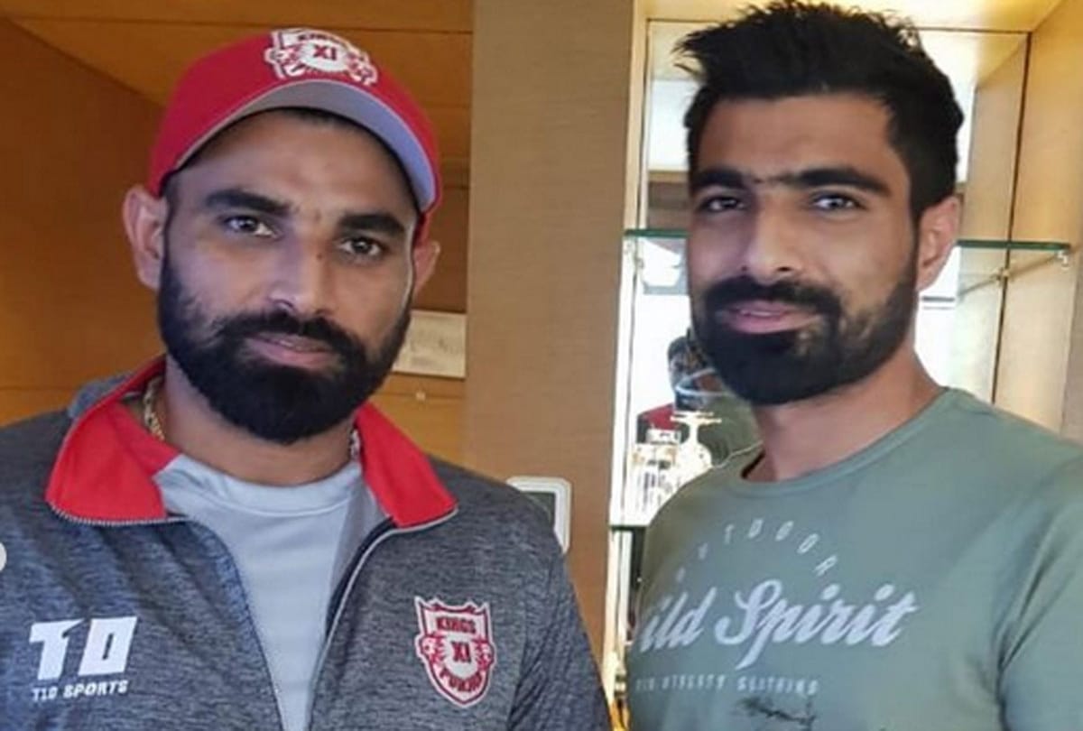 Indian pacer Mohammed Shami congratulates brother Kaif on Vijay Hazare debut