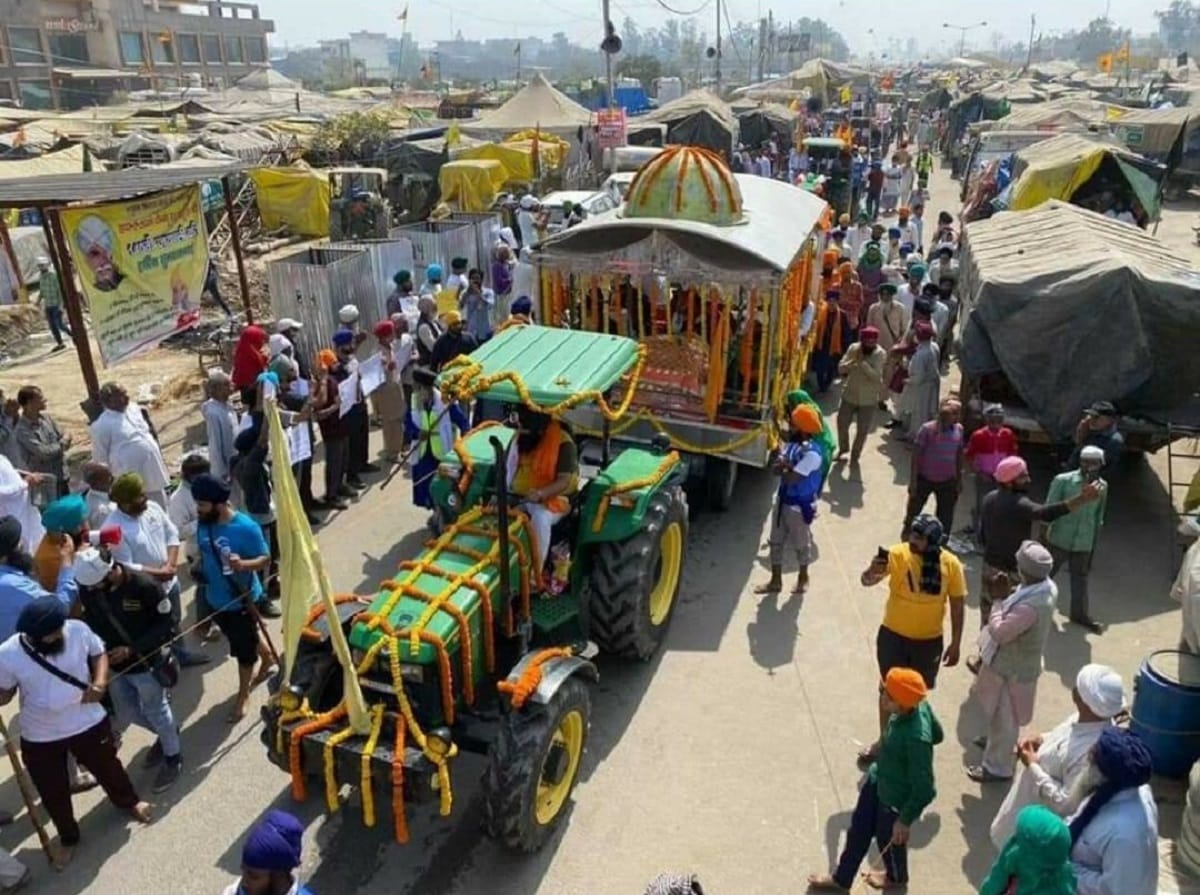 Farmers will increase security at dharna sites, CCTV cameras will be monitored