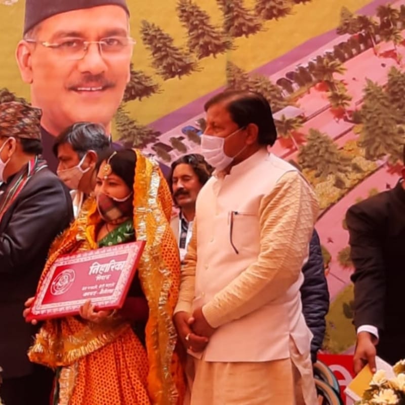 uttarakhand news : now in nainital daughter nameplate wiil be paste on house