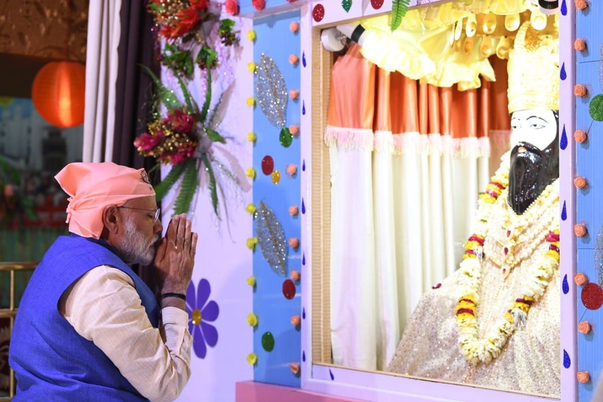 PM Modi pays tribute to Sant Ravidas on 644th birth anniversary: on occasion of his birth anniversary says he gave messages on equality